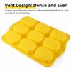 9 Grids Bread Baking Form Non-Stick Silicone Baking Pan Food Grade Bread Loaf Pan  Household Baking