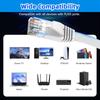 Flat Design Cat6 Ethernet Cable 1000Mbps Support Gigabit High Speed LAN Network Cable Flexible Cable Shielded Cord