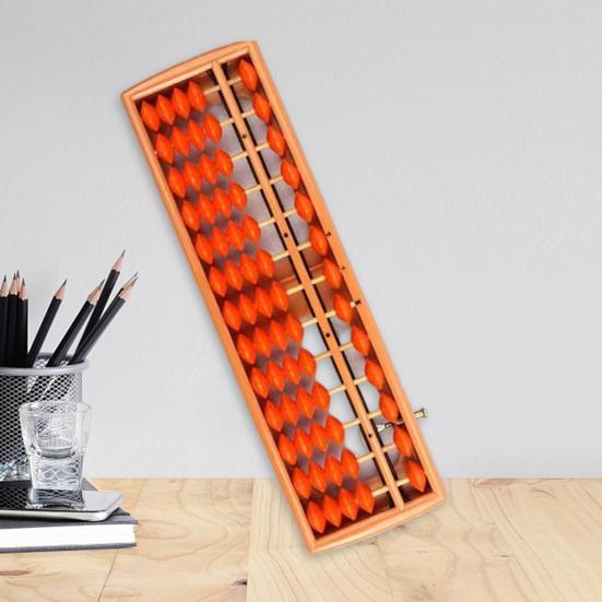 Student Abacus 13-Row 5 Beads Beginner-friendly Abacus Beadwork Kindergarten Calculator Abacus Home Supply