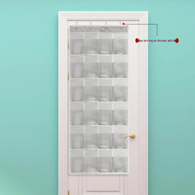 Новая сумка для хранения обуви из тонкой сетки с 24 отделениями и усиленными крючками