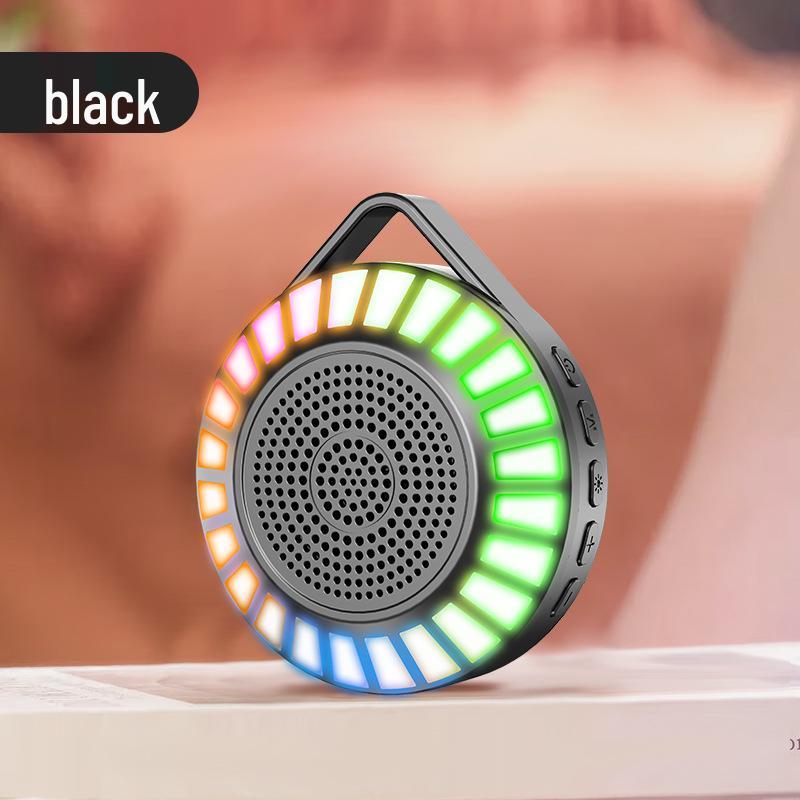 L34 RGB Звукоактивированная Bluetooth-колонка со слотом для карты - Улучшенное стерео, шумоподавление, крутые басы, долгое время работы от аккумулятора