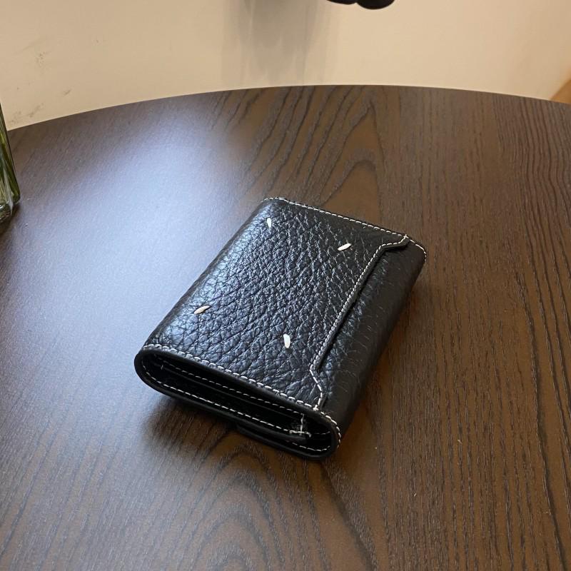 Women's Tri-Fold Cowhide Wallet - European, American & Korean Style Multi-Purpose Wallet