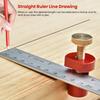 2 PCS Aluminum Alloy Bench Dogs 19/20mm Auxiliary Clamp Workbench Accessories  for Woodworking