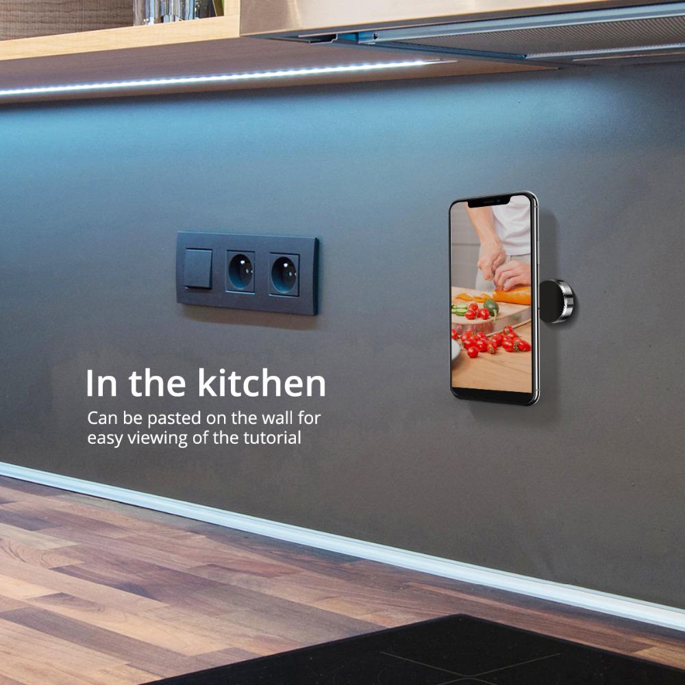 FONKEN Универсальный магнитный держатель для телефона. Настенный держатель с сильным магнитом. Автомобильная навигационная подставка.