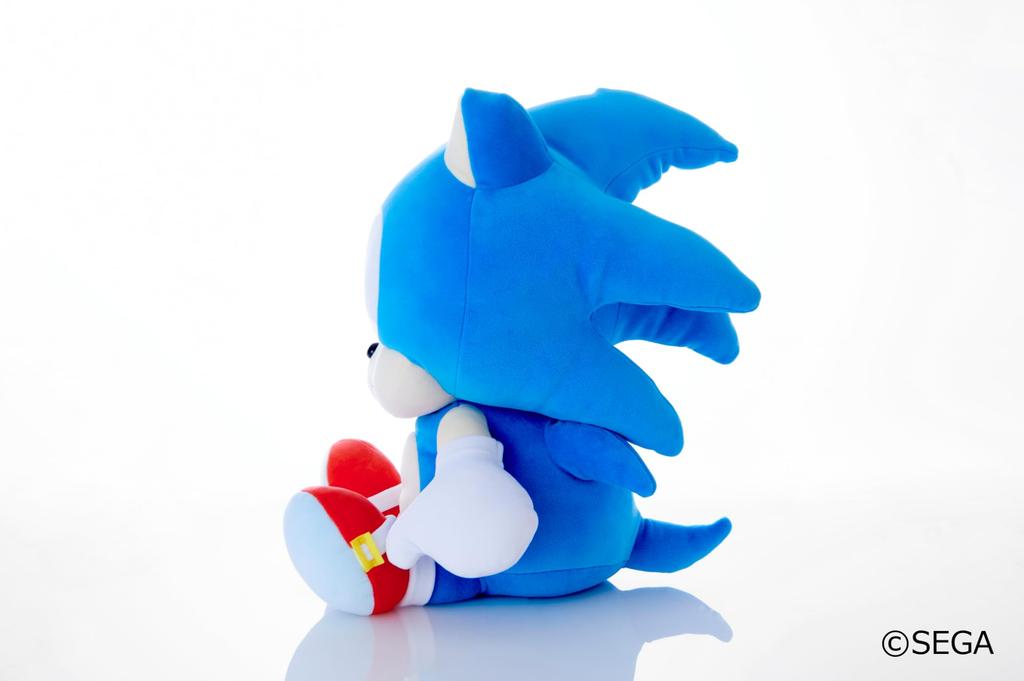 SEGA FAVE SONIC FRIENDS Mochi Fluffy Plush L Sonic &