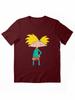 Hey Arnold! Hey Arnold! Iconic Cool Arnold Pose Big Chest Portrait Essential Unisex T-Shirt