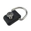 1 Piece Marine Canoe and Kayak Stainless Steel D-Ring Fishing Rigging W/ Screws