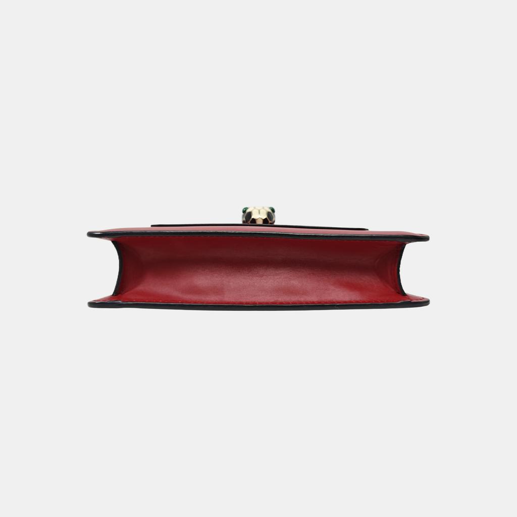 [Pre-Owned] Serpenti Forever Snake Head Buckle Chain Shoulder Bag Small - Very Good #1BSNX80
