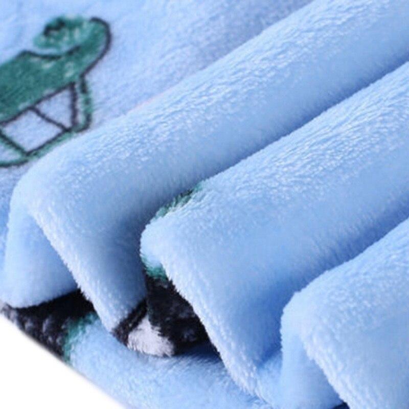 Children's Flannel Pajamas Set Boy Girl Thicken Pajamas Set Autumn Winter