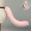 Handmade Cat Ear Headband Realistic Animal Ears Hair Band New Furry Cat Tail Set  Party Props