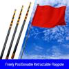 Yinghui Открытый телескопический флагшток из стекловолокна
