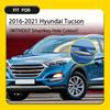 4x Chrome Exterior Outer Outside Door Handle Cover For 2016-21 Hyundai Tucson EK