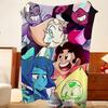 Мультяшное одеяло-плед S-Steven U-Universe-ee, Легкое, Уютное, Прочное, Стирающееся, Милое, Крутое