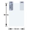 VITU Screen Protector Film, 2-Pack, 98x56mm (9.8x5.6cm) – 4.4"