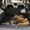 1 шт. Коврик в багажник автомобиля Немецкая овчарка с противоскользящим вкладышем Водонепроницаемый Защитный коврик для заднего отсека для внедорожника Седана