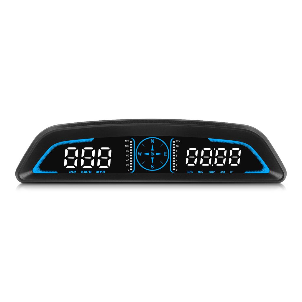G3 GPS HUD Автомобильный спидометр Проекционный дисплей Автомобильный умный цифровой измеритель Электронные аксессуары для всех автомобилей с напоминанием о тревоге