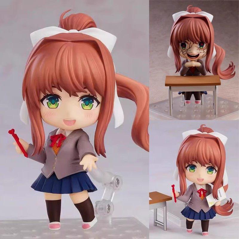Q Version Anime Girl Figure: Cute, Beautiful, Replaceable Face Toy Ornament - Ideal Birthday Gift
