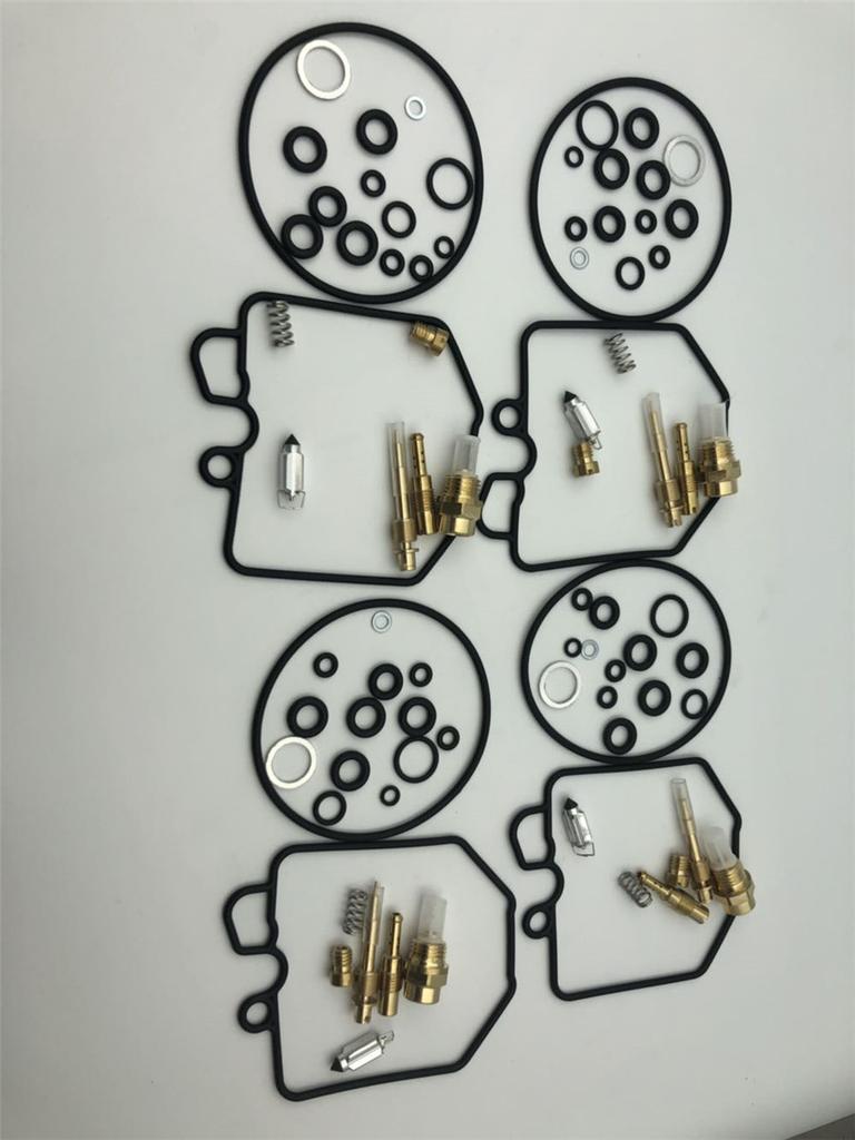 4 Sets Carburetor Carb Repair Kit For Honda Goldwing 1100 GL1100/A/I 1980-1983