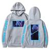 Japanese Anime Jujutsu Kaisen Hoodies Cartoon Printed Gojo Satoru Hoodies Men Women Casual Oversized Hooded Long Sleeves Sweatshirts Streetwear