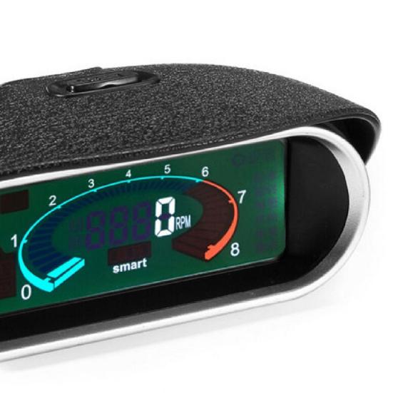 Car Tachometer LCD High Accuracy Anti Vibration Portable Sensitive Digital Display Instrument for Automobiles