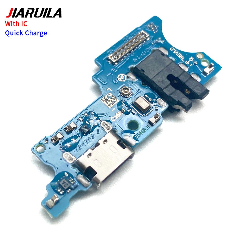 Порт USB-зарядки для Samsung A17 1G A17 1G A176B A16 A16 1G A166B Зарядное устройство USB-разъем Док-станция Шлейф с микрофоном