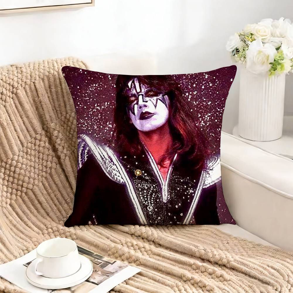COOL AAce FFrehleyes Square DoubleSided printed Pillow Case Bedroom Bedside Pillow Sofa Cushion Cover
