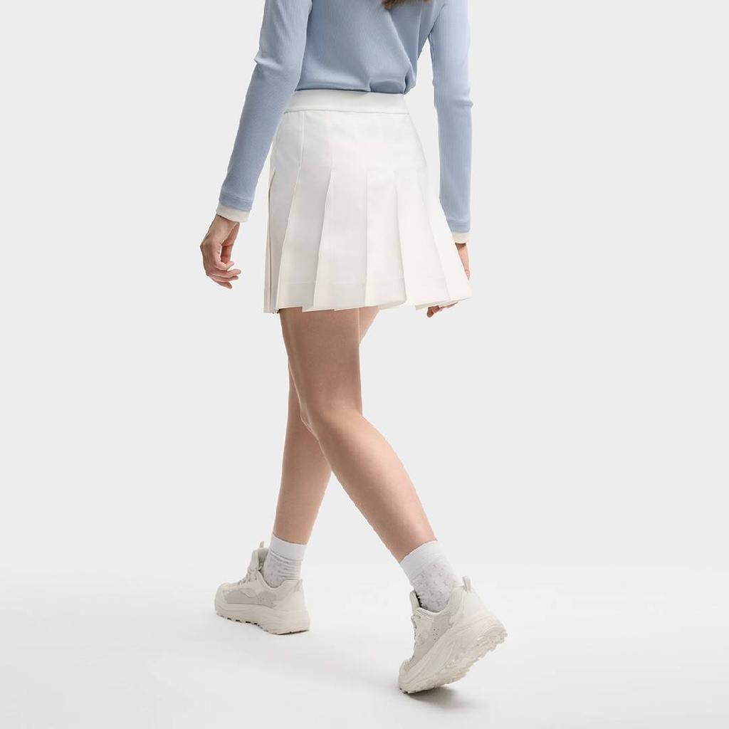 Fila Логотип бренда Heritage Модная универсальная тканая повседневная юбка Женские юбки F11W548304F-WT