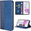 Protective Case - Booling - for Samsung Galaxy A35 5G - Flip Case - Synthetic Leather - Mosaic Pattern