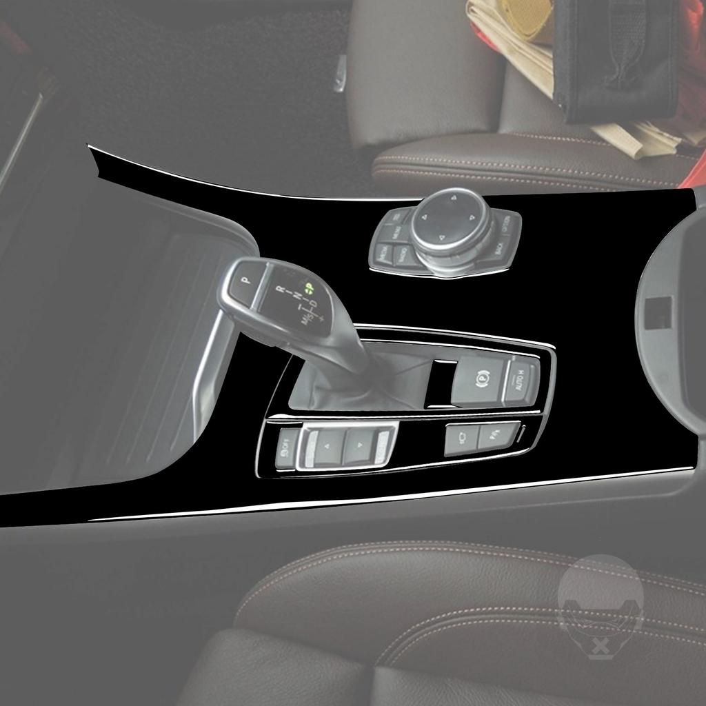 dsgur6 For BMW X3 F25 2011-2017 X4 F26 2014-2017Car Accessories Piano Black Interior Air Vent Taillight Console Trim Modified Sticker