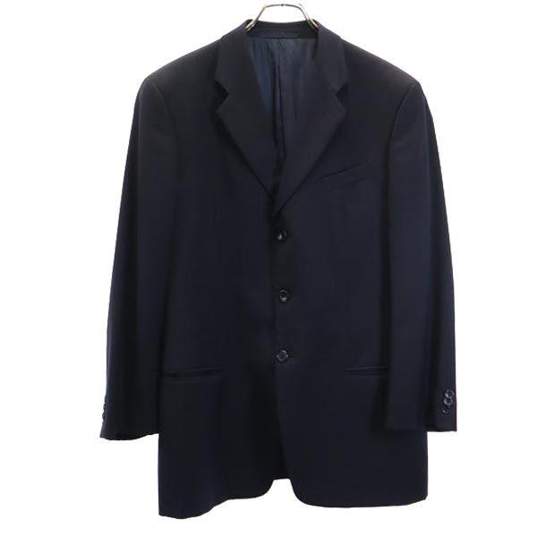 Armani Collezioni Suit Setup Dark Blue Tailored Jacket Men's Used