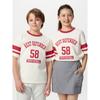Kids Airism CoTTon Graphic Crewneck T  Line 