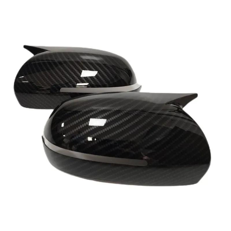 Для KIA K3 Cerato Forte 2010-2013 2011 2012 ABS карбоновое волокно боковая дверь автомобиля зеркало заднего вида крышка оболочка корпус наклейка отделка