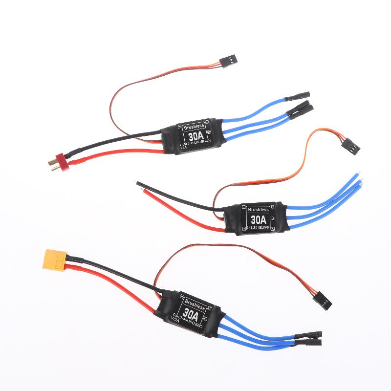 30A Бесколлекторный электронный регулятор скорости с 5V 3A Ubec Xt60 Esc Бесколлекторный двигатель для RC FPV вертолета Мини квадрокоптера Дрона