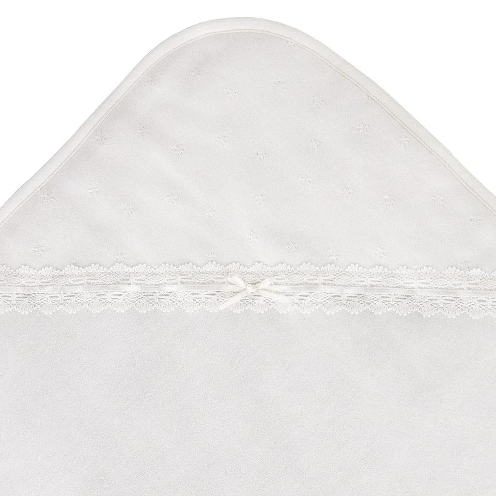 Milky Lace Swaddling Made in Japan Afghan,