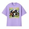 Save A Tree Eat A Vegan Unisex Funny Cow Tshirts Unisex Women Fashion Street T Shirt Vintage Oversized Casual 100 Cotton T Shirts