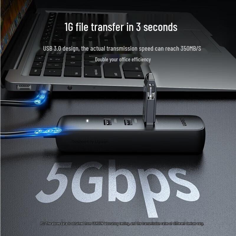 Ugreen 4-портовый USB-C 3.0 концентратор