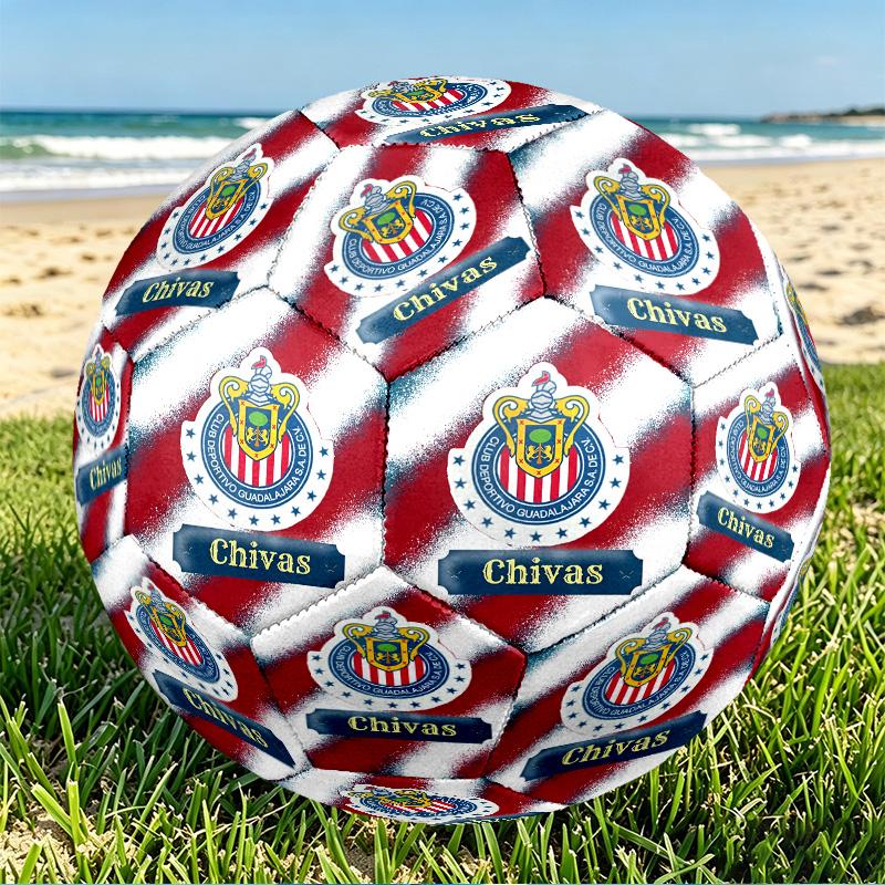 Футбольный мяч Club Deportivo Guadalajara, размер 5, из износостойкого ПУ, для матчей, тренировок и ежедневных занятий, подарок на день рождения для футбольных болельщиков