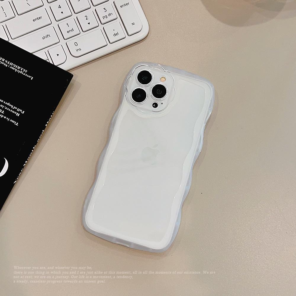 Кружевной Волнистый Чехол для Камеры Подходит для IPhone13promax Чехол для IPhone 1511 Силиконовый 12 Комплектов 14