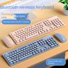 Xinmeng N520 Bluetooth 2.4G Wireless Dual-mode Rechargeable Business Office Keyboard and Mouse Set Is Silent