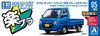 Aoshima Bunka Kyozaisha Raku Plastic Snap Kit Subaru Sambar Truck WR Blue Limited Plastic Model 1/32 No.05-WB Color-coded (Car)
