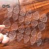 Fancystyle Nail Art 24Pcs Double Sided Adhesive Glue Tapes Tabs Clear Manicure for Fake Tip