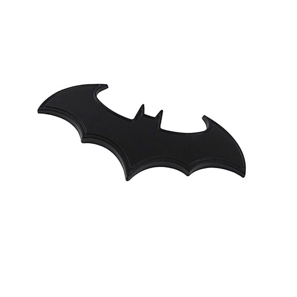 3D Металлическая Летучая Мышь Авто Логотип Мультяшная Наклейка Металлическая Эмблема Задняя Наклейка Мотоцикл Авто Декоративные Аксессуары Наклейка на Автомобиль