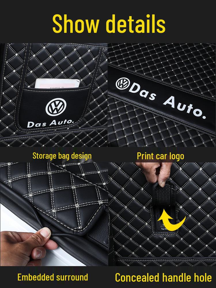 Коврик в багажник Volkswagen Golf: Полное покрытие для моделей Gen 6, 7, 7.5 и 8 R-Line/Pro, а также Golf Variant.