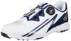 Nexlite WG BOA Waterproof Golf Shoes for Men, White/Navy, 26.5 Cm, 3E