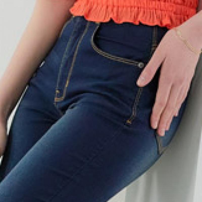 Bang Bang Women S Summer Cool Stretch Denim Navy