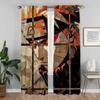 Шторы NarutoS Blackout для камеры, элегантные шторы для комнаты, 2 шт., жалюзи, украшения на Хэллоуин, занавески для гостиной, детские шторы