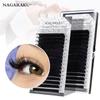 Mix Eyelash Extension Matte Black Mix 16-25mm 16 Lines Super Soft Natural