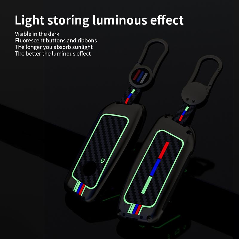 Чехол для ключа автомобиля из цинкового сплава, сумка для ключа для BMW X1 U11 X7 G07 XM G09 i7 7 Series G70 LCI iX I20 U06 G81 M3 Автоаксессуары