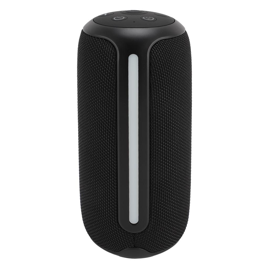 Беспроводной BT-динамик с RGB-подсветкой, встроенным микрофоном, водонепроницаемый IPX4, портативный стереодинамик для