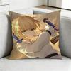 FFate SaberR Anime Pillow Case Square DoubleSided Sofa Cushion Cover Bedroom Bedside Pillow Gift